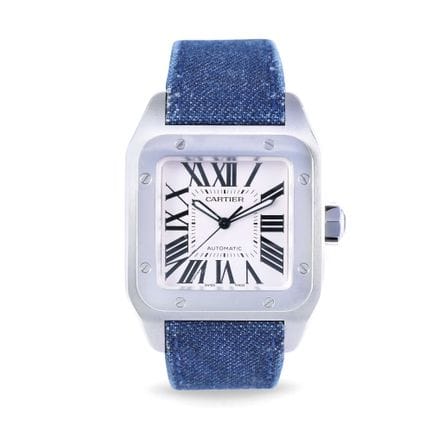 Cartier Ref: 2656, 'Santos 100' Case: stainless st