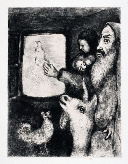 Marc Chagall. Bible. I [et] II. Paris, Tériade 195