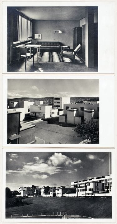 Deutscher Werkbund - Drei Fotografien/Postkarten d
