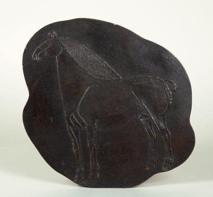 Gerhard Marcks. Cavallo. Rilievo, bronzo. 1952. Ci