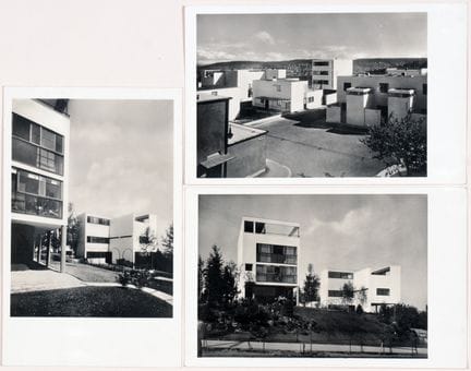 Deutscher Werkbund - Drei Fotografien/Postkarten d