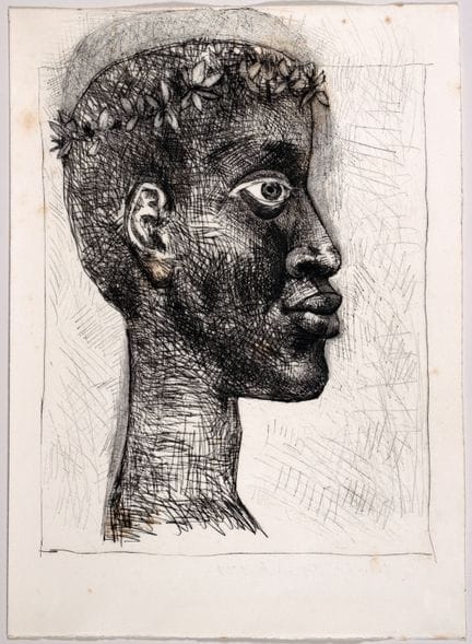 Pablo Picasso - Aimé Césaire. *Corps Perdu*. Gravu