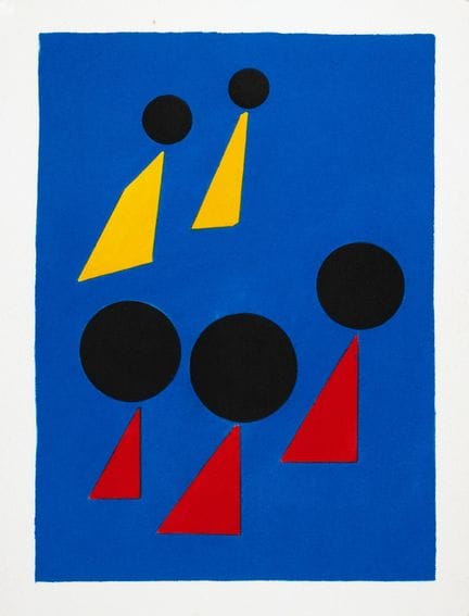 Alexander Calder - Jacques Prévert. Fêtes. Paris, 