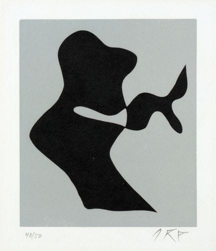 Jean Arp. Le voilier dans la forêt. Sechs zwei- bz