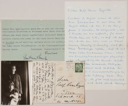Rolf Dieter Brinkmann - Trois lettres et une photo
