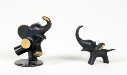 Bronzi di Hagenau - Richard Rohac. Elefante danzan