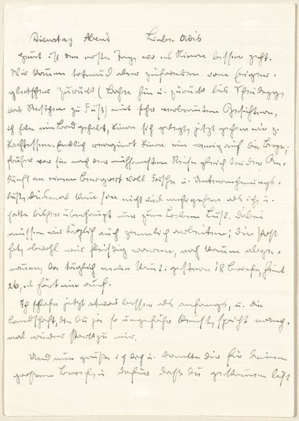 Hermann Hesse. Deux lettres adressées à sa sœur Ad