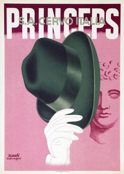 Xanti Schawinski. Princeps. S.A. Cervo Italia. Lit