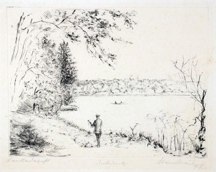 Hans Meid. Paesaggio dell’Havelland. - Porto di Fu