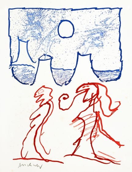 Pierre Alechinsky - Michel Butor. Le rêve de l’amm