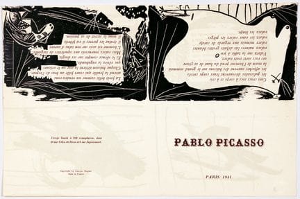 Pablo Picasso - Georges Hugnet. Pablo Picasso. [Pa