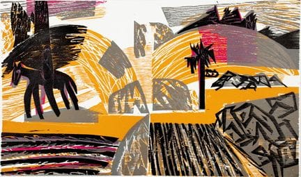HAP Grieshaber. Osterritt. Text von Riccarda Grego