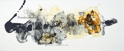 Helen Frankenthaler. This is not a Book. Mount Kis
