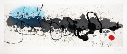 Joan Miró. Tracé su l’eau. Suite d’aquarelles. Par