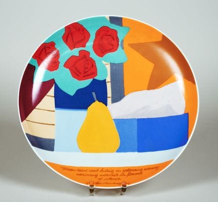 Tom Wesselmann. Frozen Tears. Porcellana, dipinta,