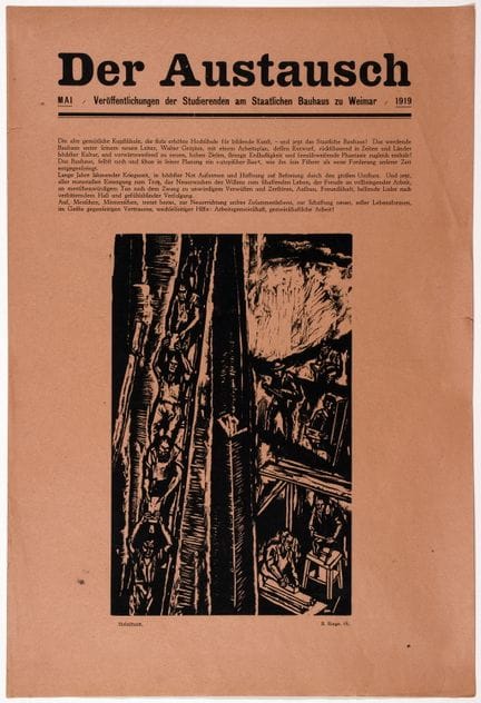 Bauhaus - L'échange. Publications des étudiants du