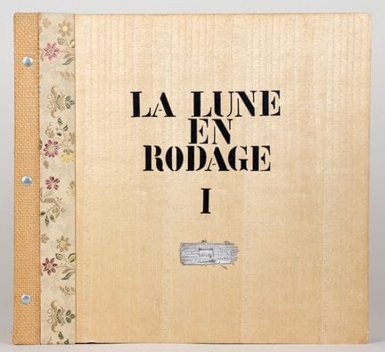 画册与版画选集——《La Lune en Rodage I》。收录62幅多为署名作品的水粉画、素描、