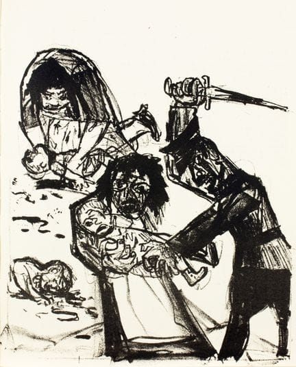 Otto Dix. L'Évangile selon Matthieu. Traduction de