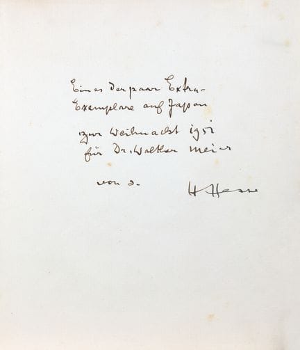 Hermann Hesse. Poèmes du peintre. Dix poèmes accom