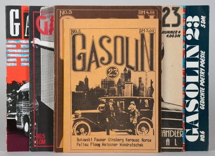 《Gasolin》第23卷，第2-6期及第8期。法兰克福，1973-1978年；波恩，1982年。内