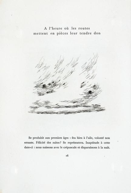 Joseph Sima - René Char. L’effroi, la joie. [Paris