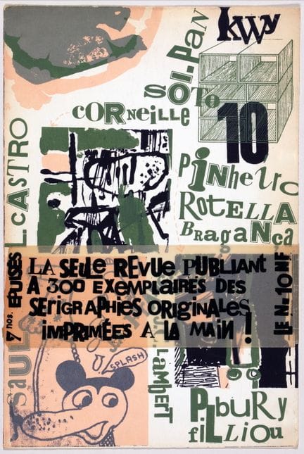KWY 10. Publié par Lourdes Castro, Christo, Jan Vo