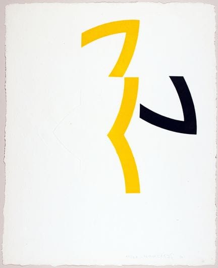 Gottfried Honegger. Structures I. Sechs Farbradier