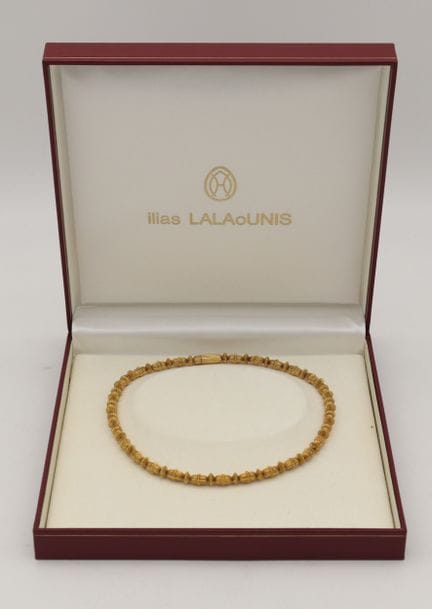 Ilias Lalaounis necklace from the Minoan-Mycenean 