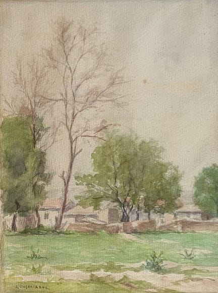 Stelios Miliadis (Greek, 1881-1965)
Attica landsca