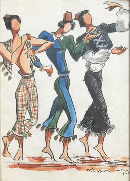 Nikos Engonopoulos (Greek, 1907-1985) (AR)
Costume