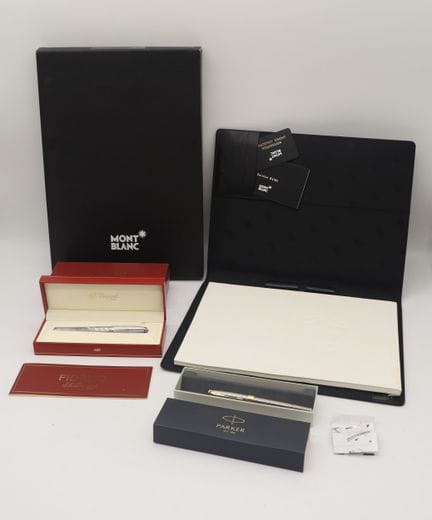 S.T. Dupont, Parker and Montblanc – A Collection o