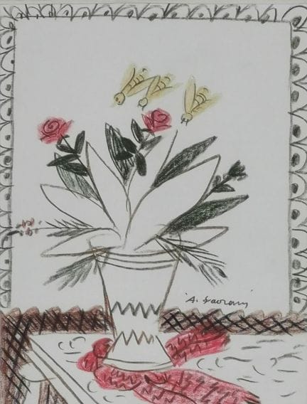 Alecos Fassianos (Greek, 1935-2022) (AR)
Untitled,