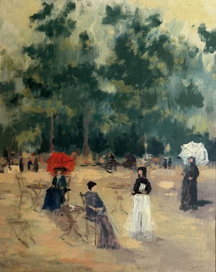 Georgios Kosmadopoulos (1895-1967)
En el parque, ó