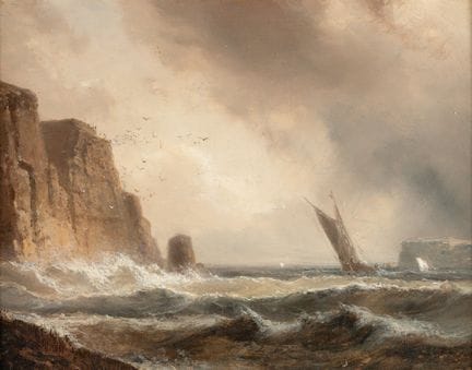 Anglais, marine.

Huile sur bois. (XIXe siècle). E