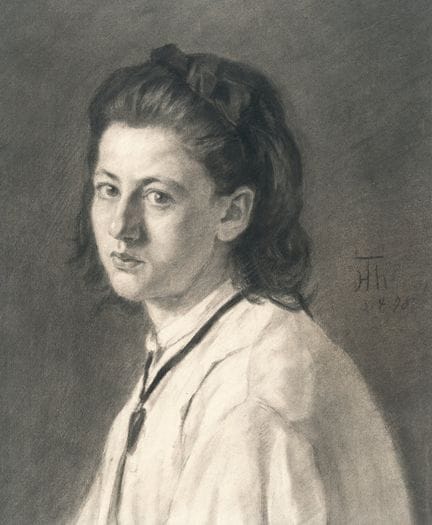 Hans Thoma (1839, Bernau – Karlsruhe, 1924), Portr