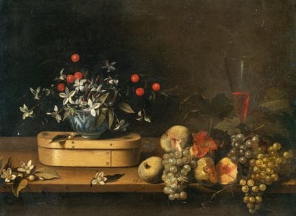 François Habert (actif vers 1650), Nature morte au