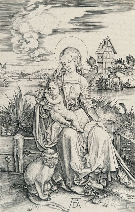 Albrecht Dürer (1471 - Nuremberg - 1528), La Vierg