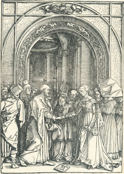 Albrecht Dürer (1471 - Nuremberg - 1528), Les fian