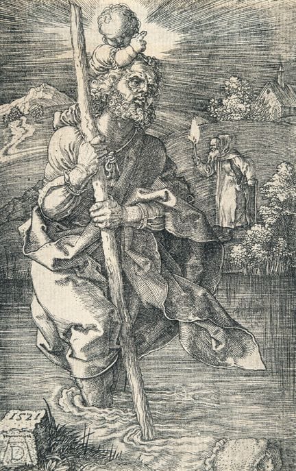 Albrecht Dürer (1471 - Nuremberg - 1528), Saint Ch