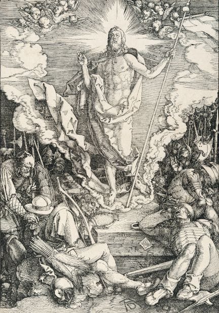 Albrecht Dürer (1471 - Nuremberg - 1528), La Résur