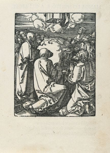 Albrecht Dürer (1471 - Nuremberg - 1528), L'Ascens
