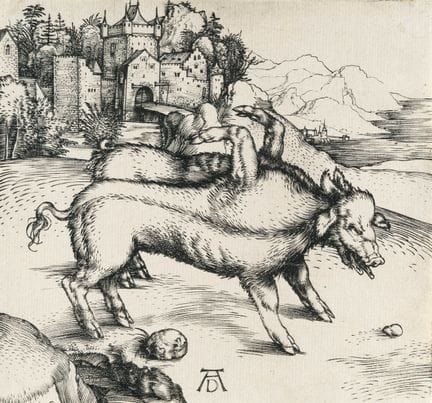 Albrecht Dürer (1471 – Nuremberg – 1528), The Mons