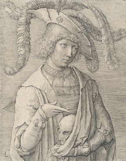 Lucas van Leyden (1494 - Leyde - 1533), Jeune homm