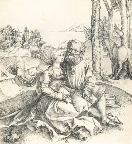 Albrecht Dürer (1471 - Nuremberg - 1528), Le coupl