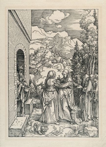 Albrecht Dürer (1471 - Nuremberg - 1528), La Visit