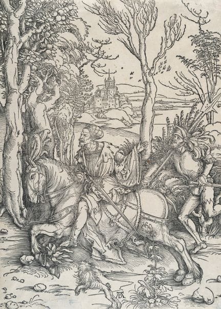 Albrecht Dürer (1471 – Nuremberg – 1528), *The Kni