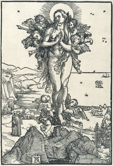 Albrecht Dürer (1471 - Nuremberg - 1528), L'Élévat