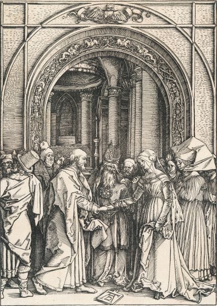 Albrecht Dürer (1471 - Nuremberg - 1528), Les fian