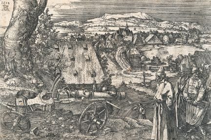 Albrecht Dürer (1471 - Nuremberg - 1528), Le paysa