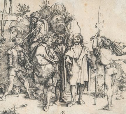 Albrecht Dürer (1471 – Nuremberg – 1528), Five Sol